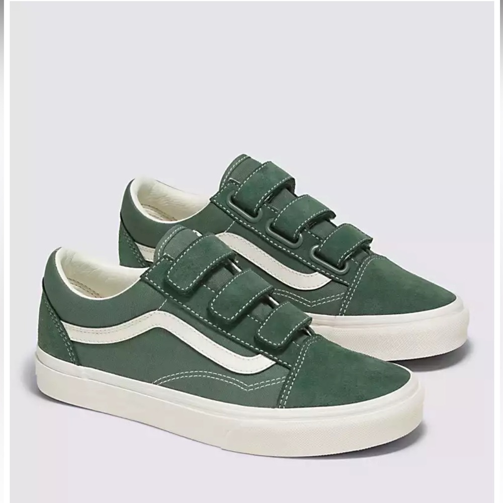 Vans Old Skool V Suede Canvas Shoe NIB